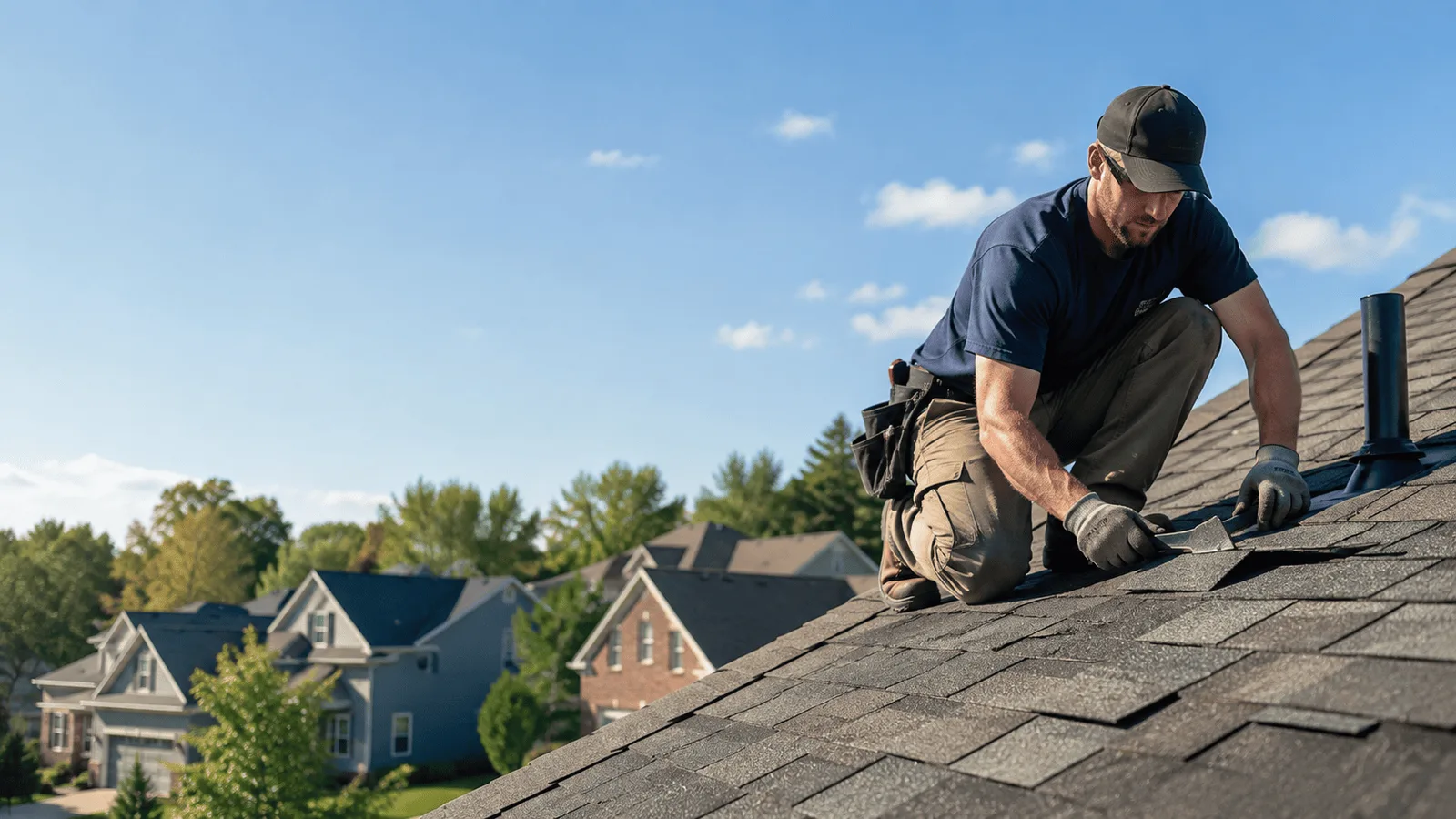 Roof Leak Repair in Clarklake, MI near me